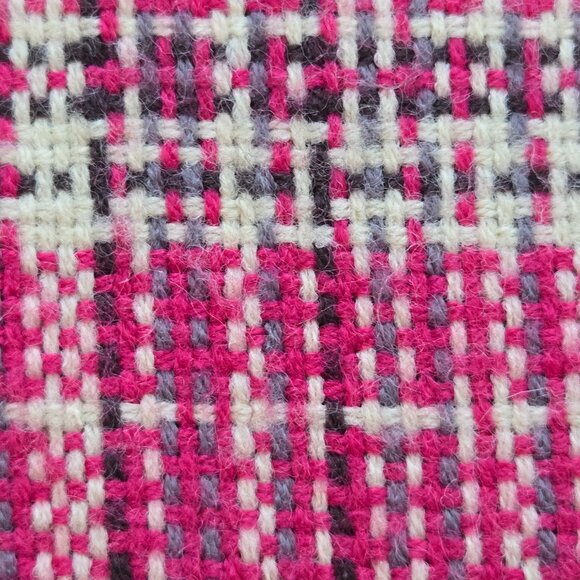 Pink Tweed Scarf - Picture 4 of 11